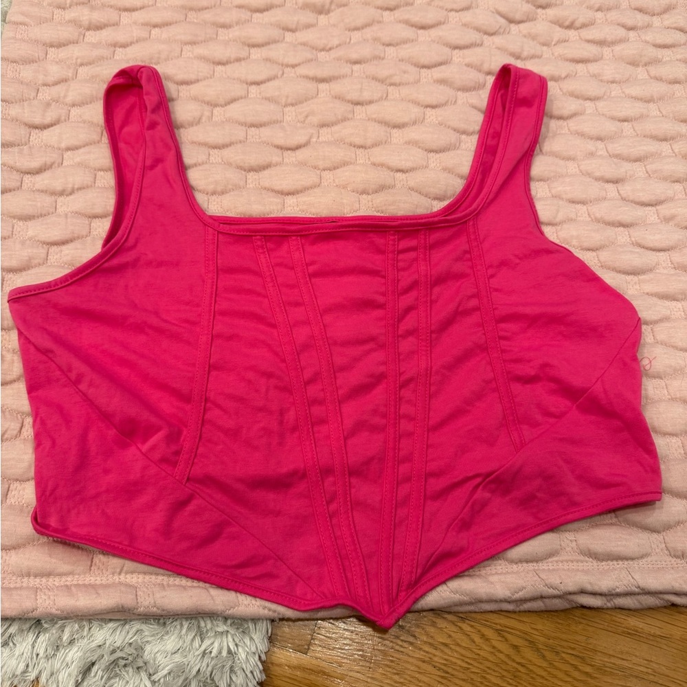 Pink top